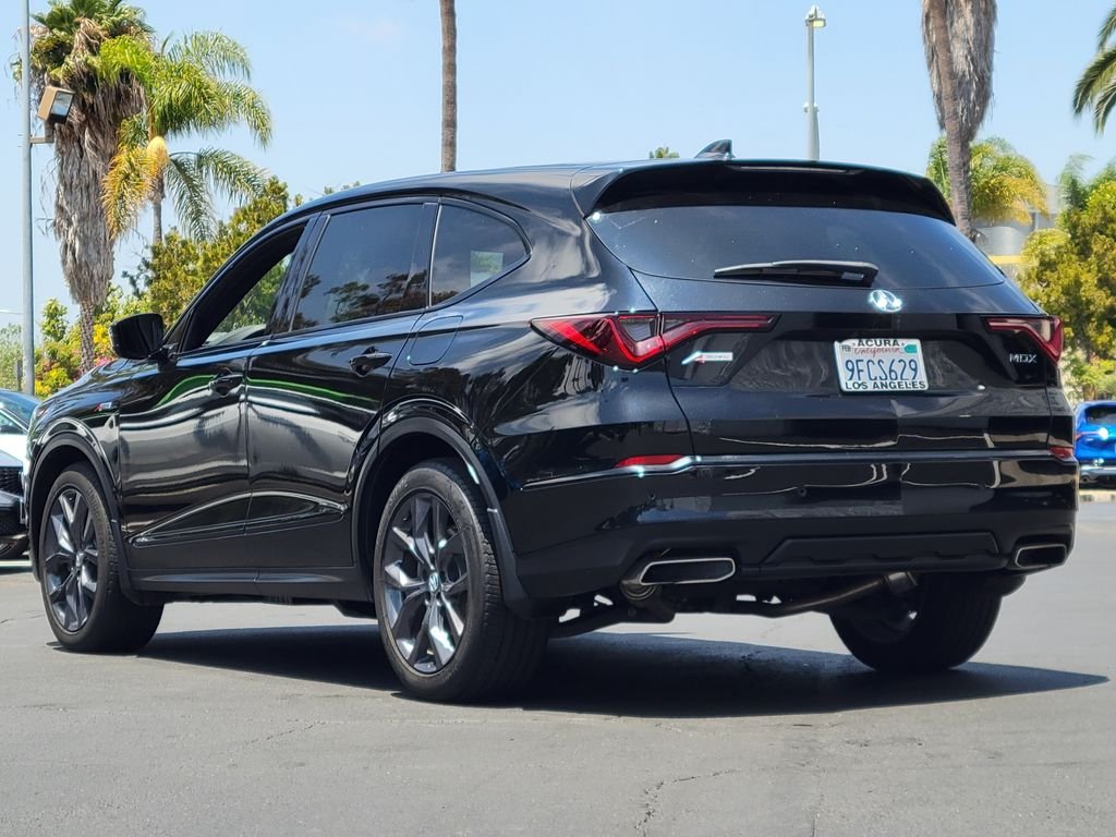 Certified Used 2023 Majestic Black Pearl Acura SH-AWD with A-Spec Package image 3