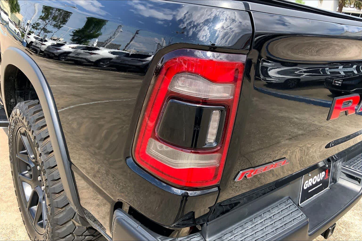 Used 2020 Diamond Black Crystal Pearlcoat Ram Rebel image 27