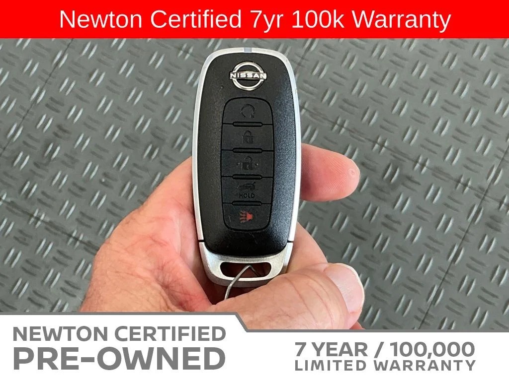 Certified Used 2025 Glacier White Nissan SV image 34
