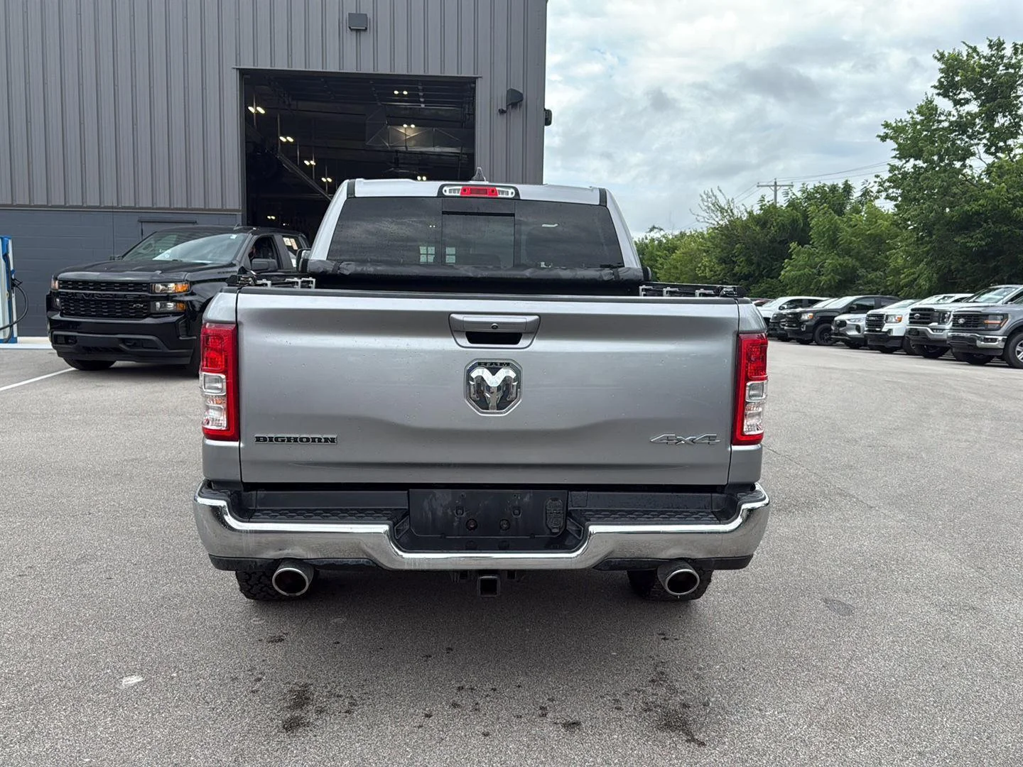 Used 2022 Billet Silver Metallic Ram Big Horn image 4