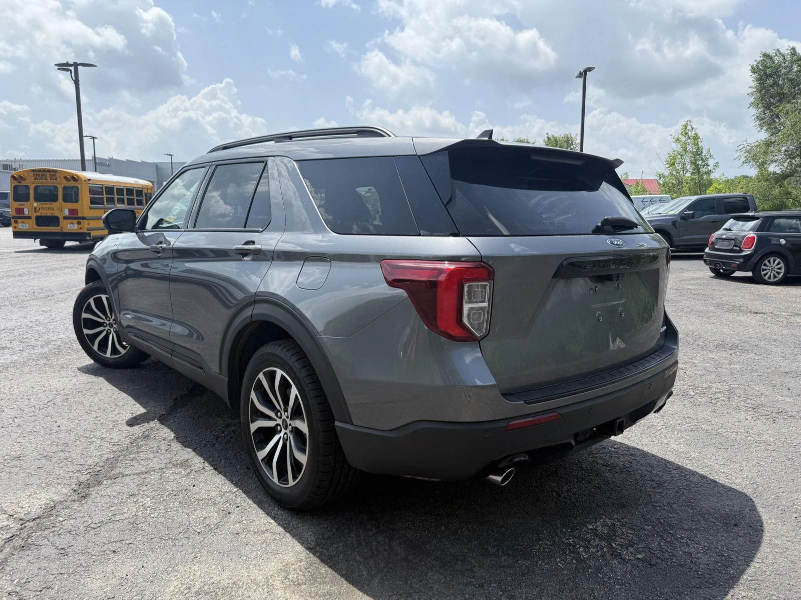 Used 2022 Carbonized Gray Ford ST-Line image 3