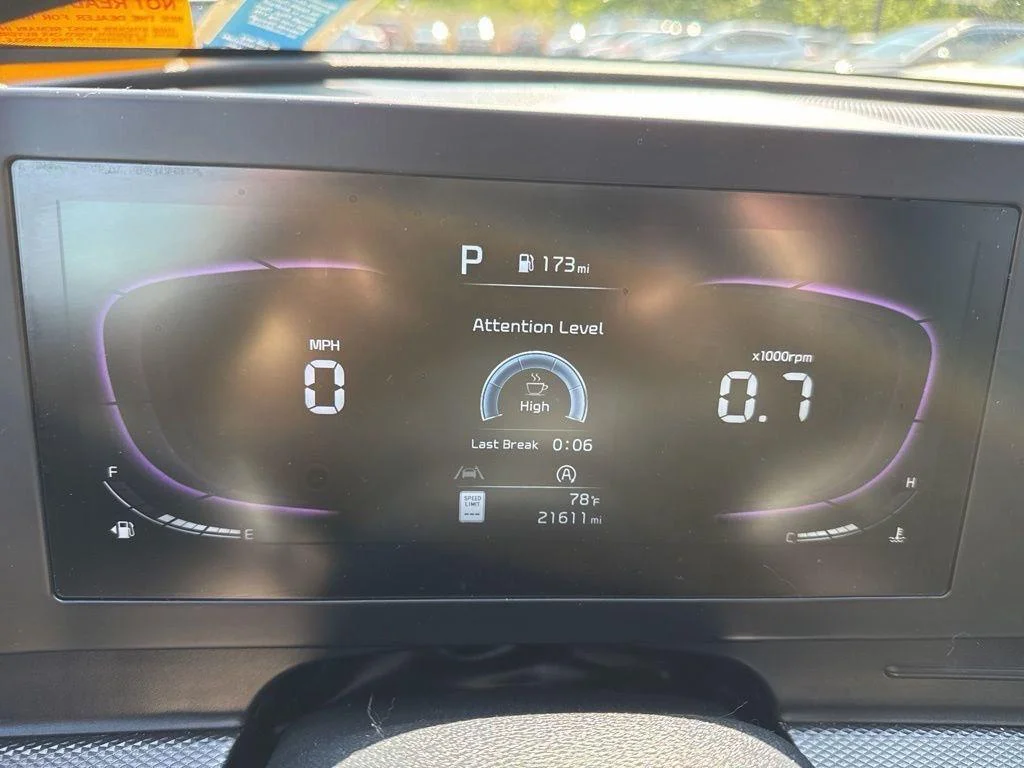 Used 2023 Steel Gray Kia LX image 2