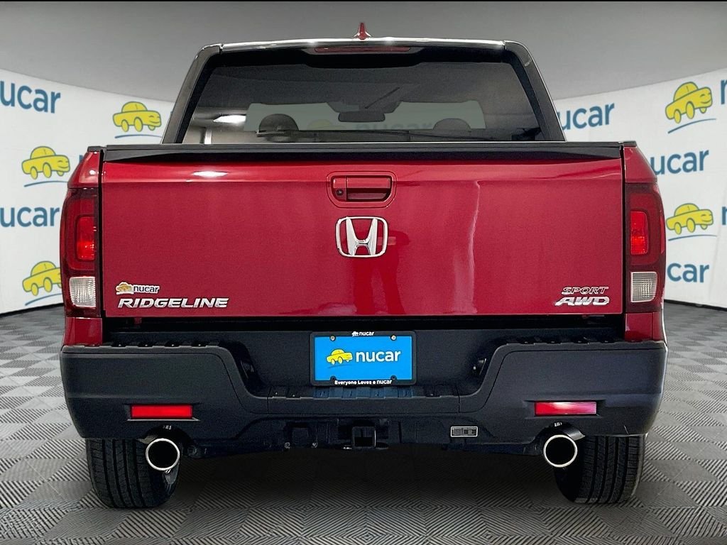 Used 2022 Red Honda Sport image 5