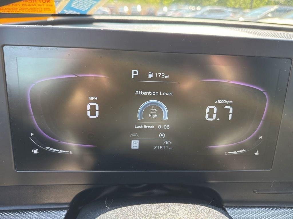 Used 2023 Steel Gray Kia LX image 2