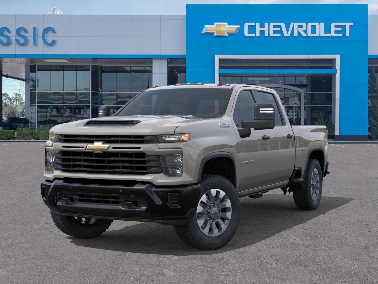2026 Chevrolet Silverado 2500 HD Custom Tan at Classic Elite Chevrolet Sugar Land