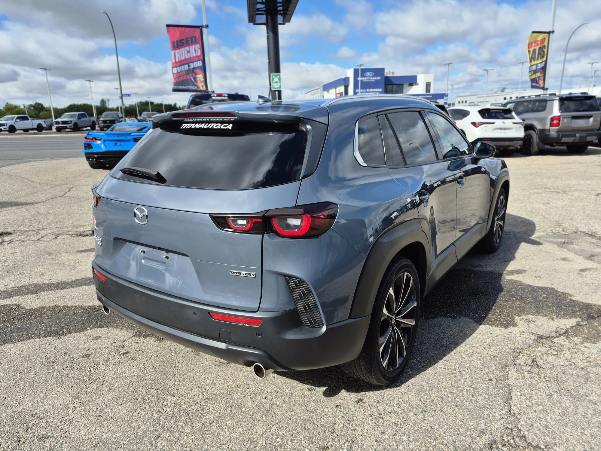 Used 2023 Polymetal Grey Metallic Mazda GT AWD*Cooled Leather | Pano Roof | Nav | 360 Cam | Htd Wheel | Adaptive Cruise | Lane Keep Assist image 12