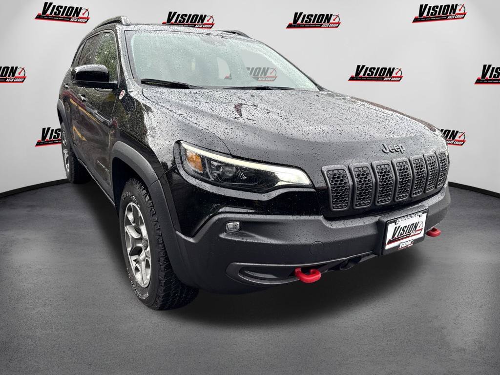 Used 2022 Black Jeep Trailhawk image 3