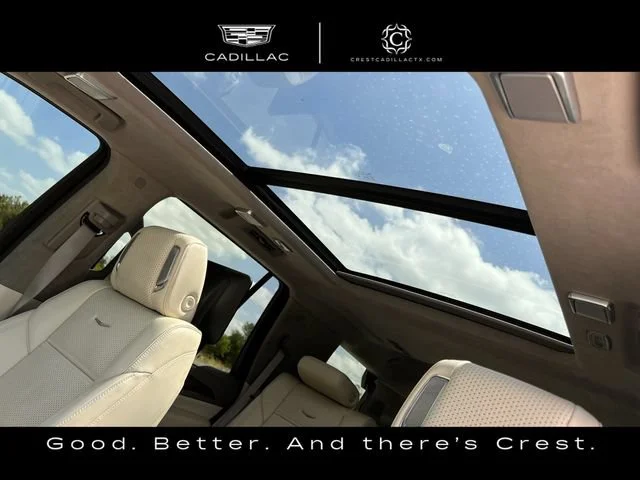 Used 2023 Crystal White Tricoat CADILLAC Premium Luxury Platinum image 24