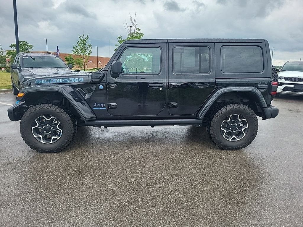 Used 2023 Black Jeep Rubicon 4xe image 2