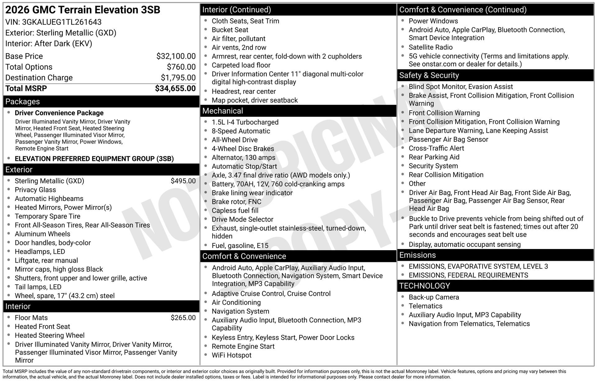 2026 GMC TERRAIN - Image 2