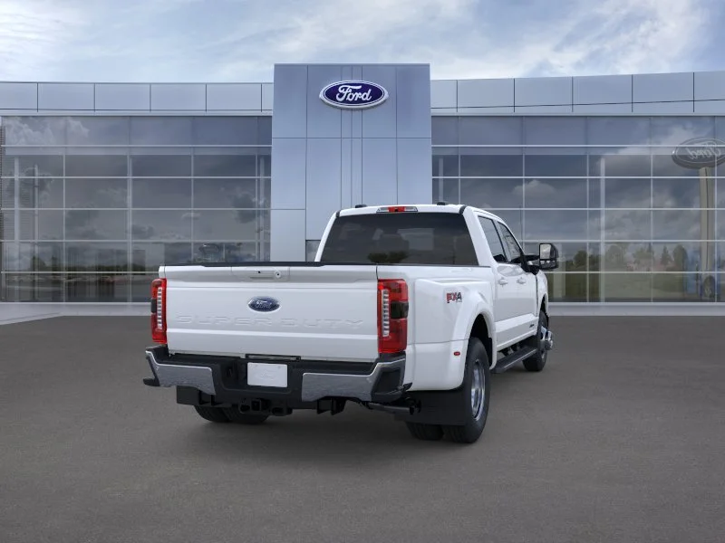 New 2026 Star White Metallic Tri-Coat Ford F-350® Lariat® image 8
