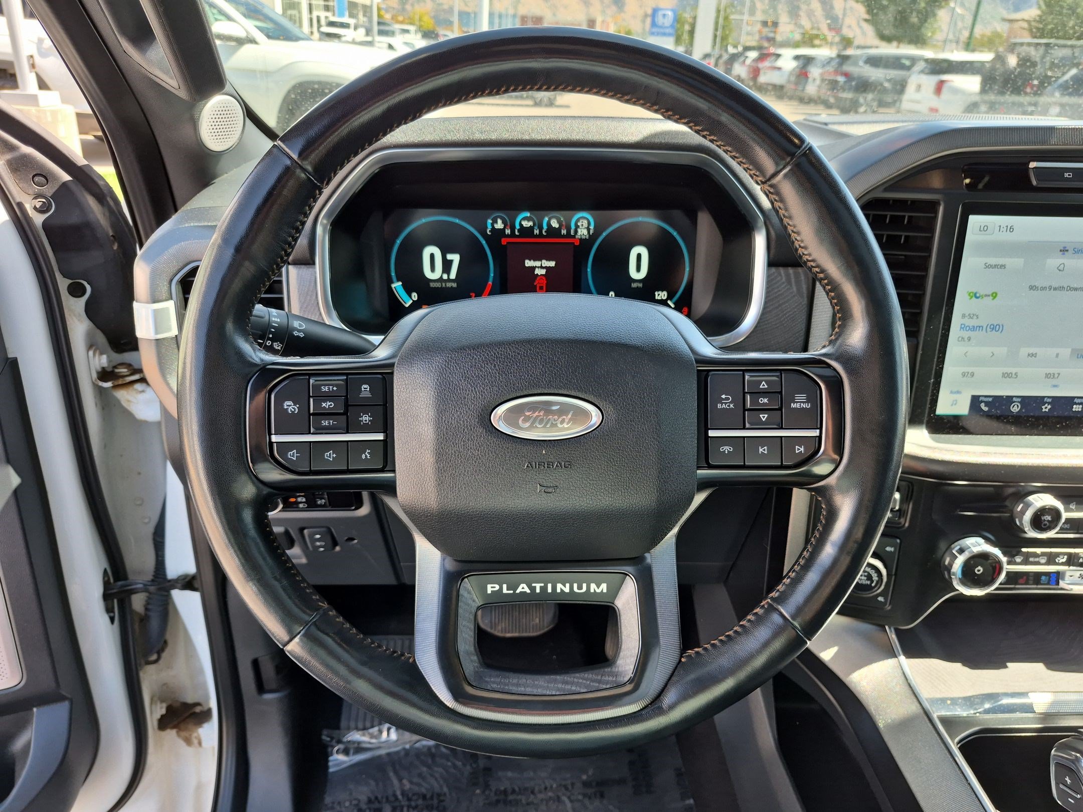 Used 2023 Star White Metallic Tri-Coat Ford Platinum image 18