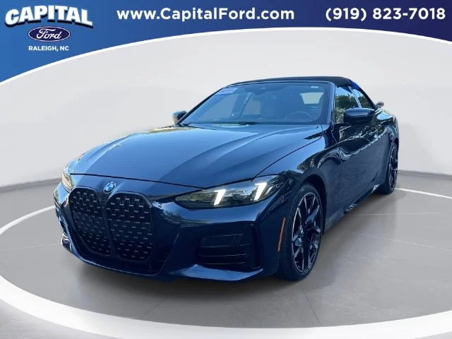 Used 2025 Blue BMW 430i xDrive image 1