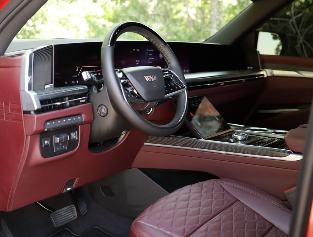 Used 2025 Radiant Red Tintcoat Cadillac Premium Luxury image 9