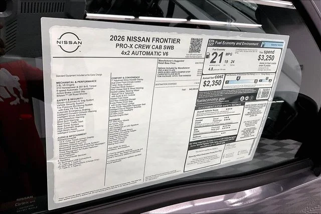 New 2026 Gun Metallic Nissan PRO-X image 41