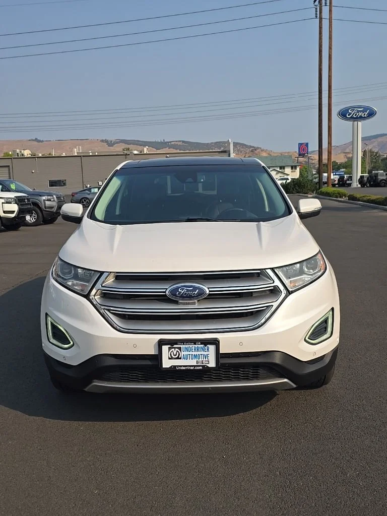 Used 2015 White Ford Titanium image 8