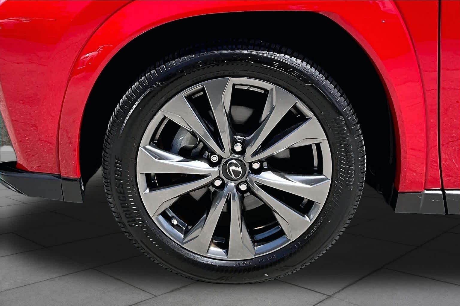 Used 2024 Redline with Obsidian Roof Lexus F SPORT Design image 11