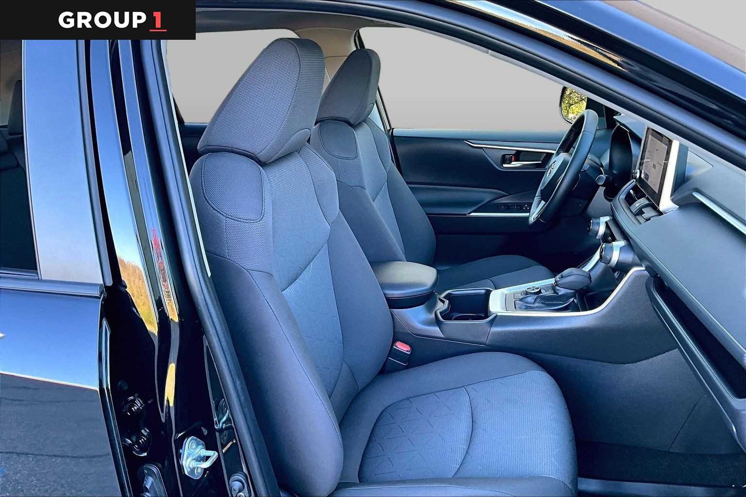 Certified Used 2025 Midnight Black Metallic Toyota Hybrid XLE image 8