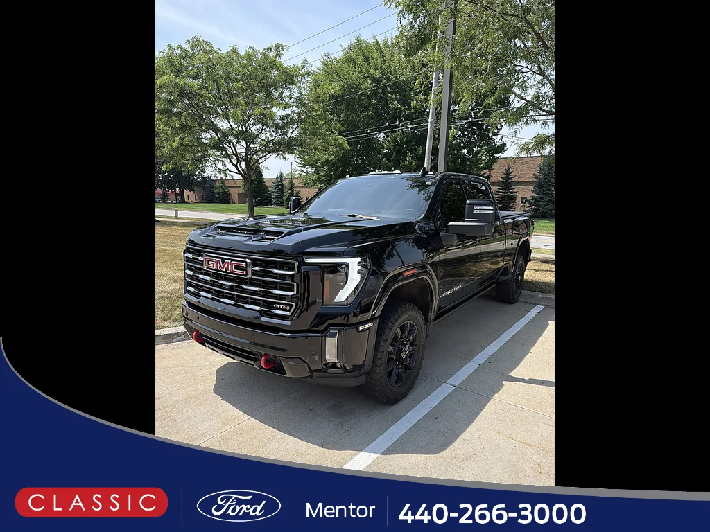 Used 2024 Onyx Black GMC AT4 image 1