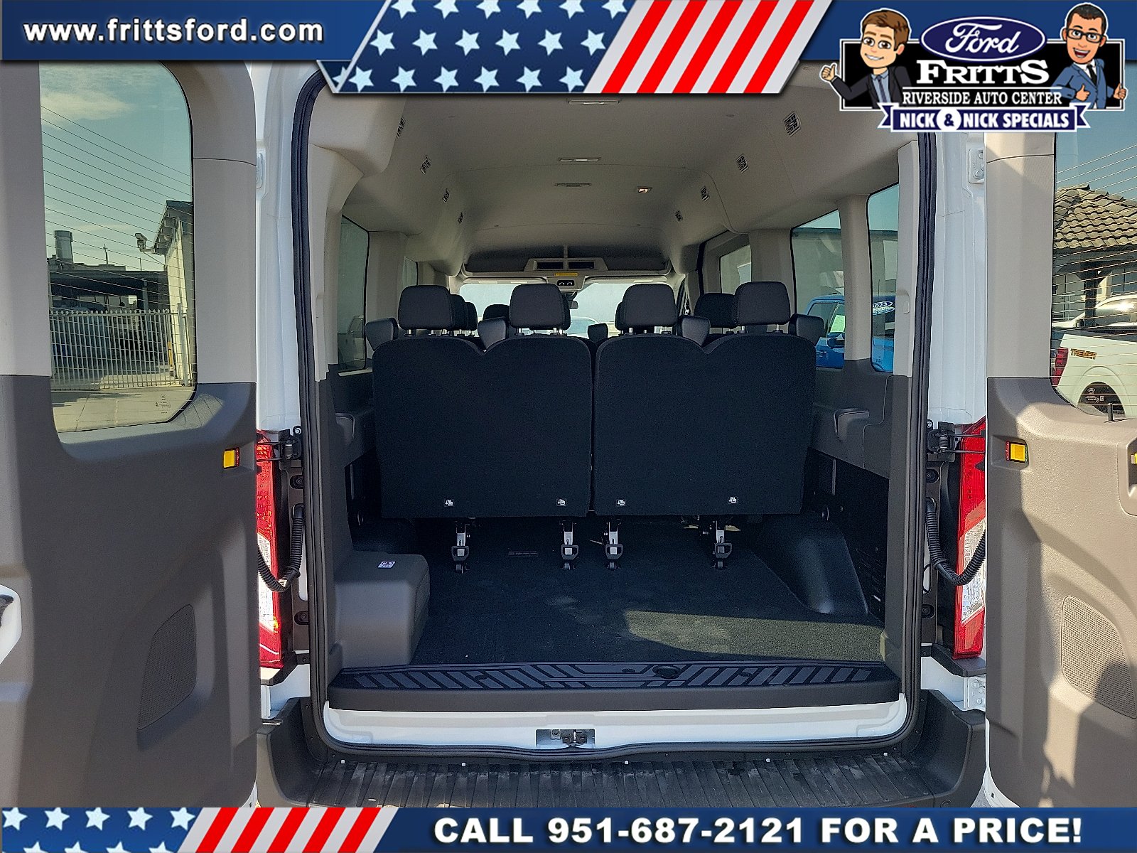 New 2026 Oxford White Ford Passenger Van XL image 18
