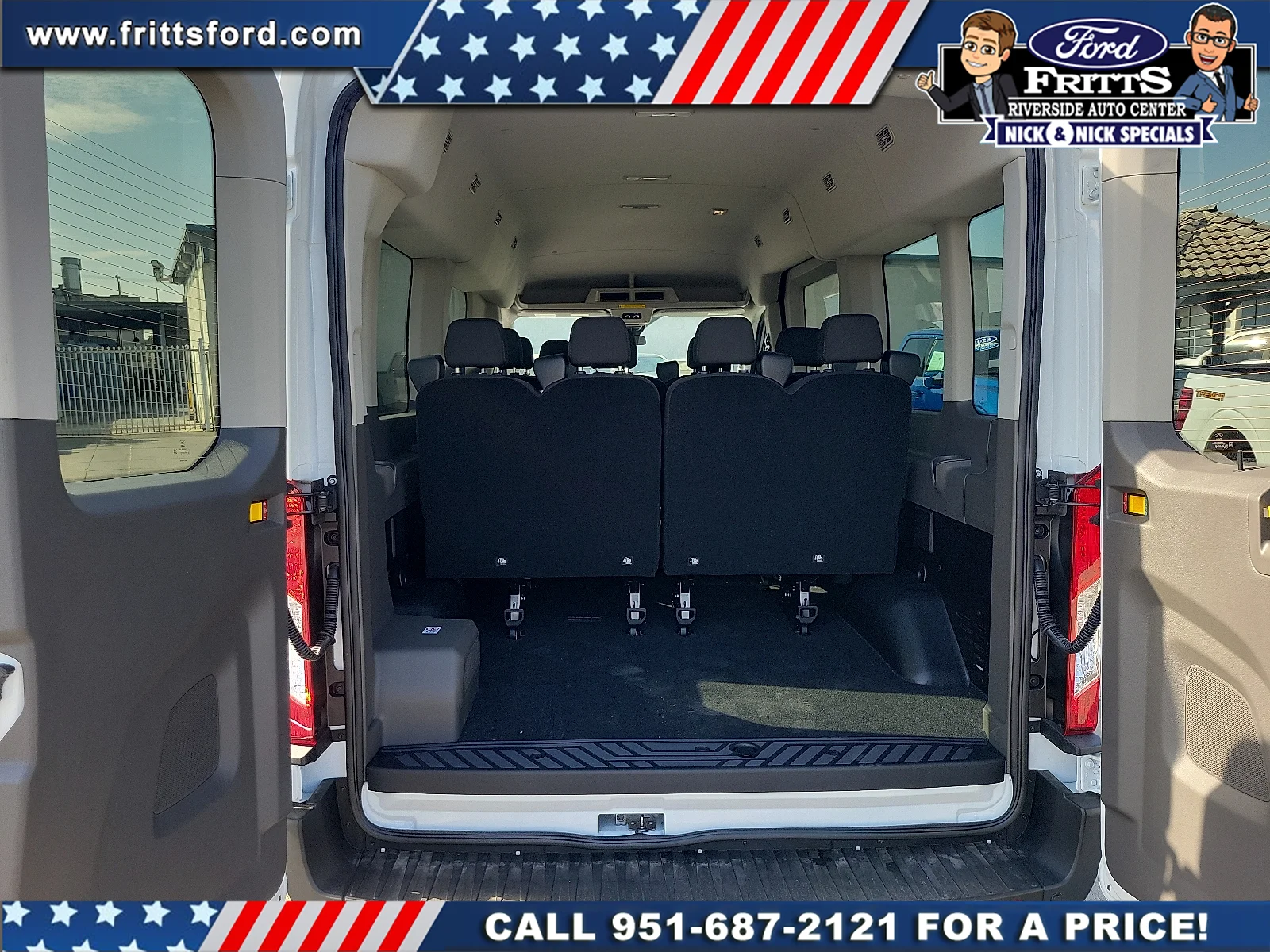 New 2026 Oxford White Ford Passenger Van XL image 18