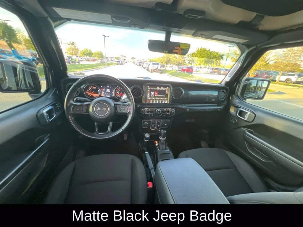 Certified Used 2022 Black Jeep Unlimited Sport Altitude image 33