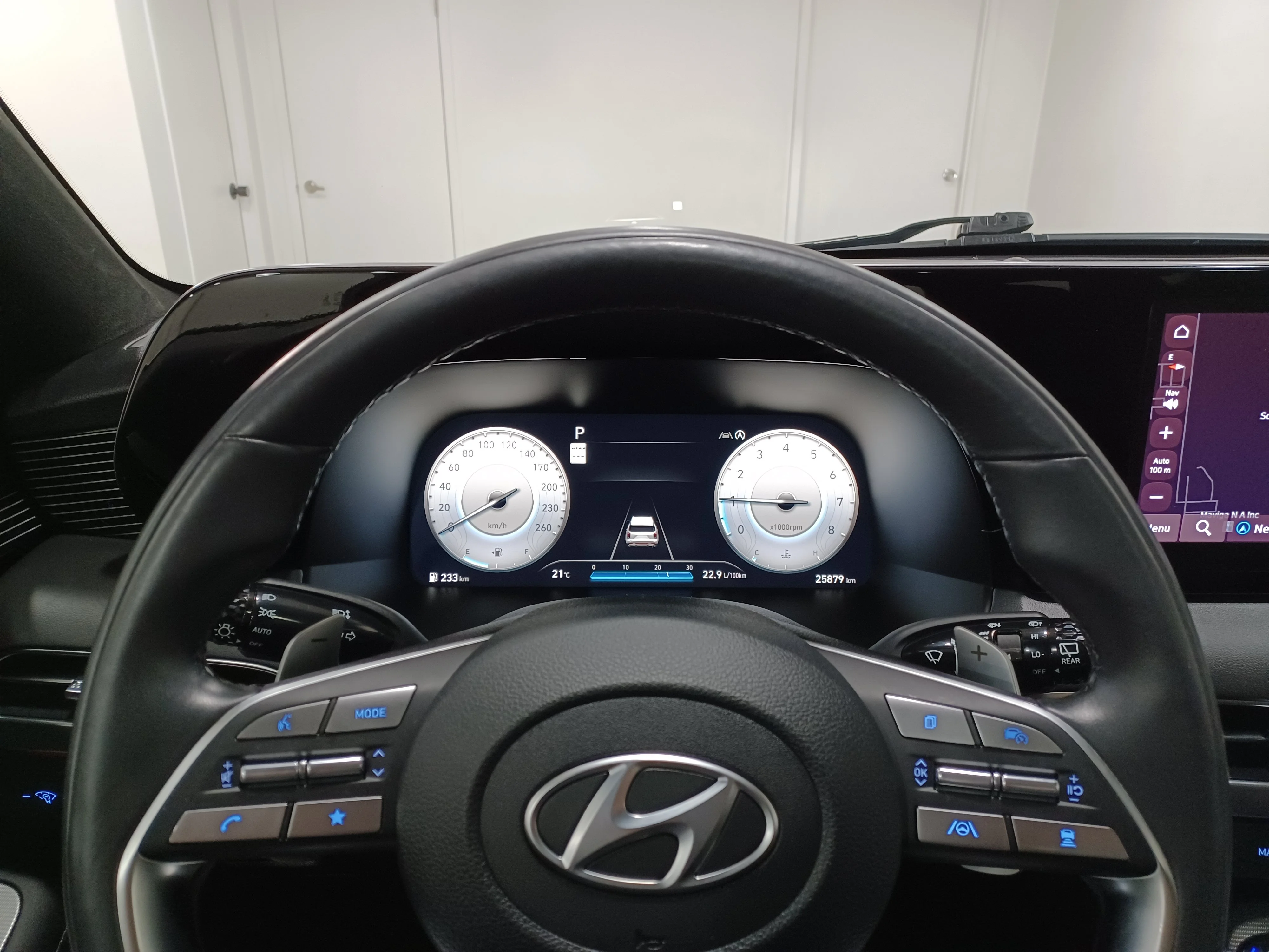 Certified Used 2024 Abyss Black Hyundai Ultimate Calligraphy AWD*7 Pass | Adaptive Cruise | Remote Start | Nav | 360 Cam | Cooled Leather image 16
