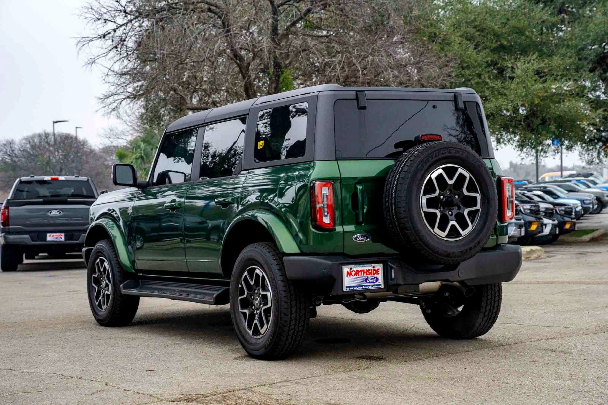 New 2025 Eruption Green Metallic Ford Outer Banks image 5