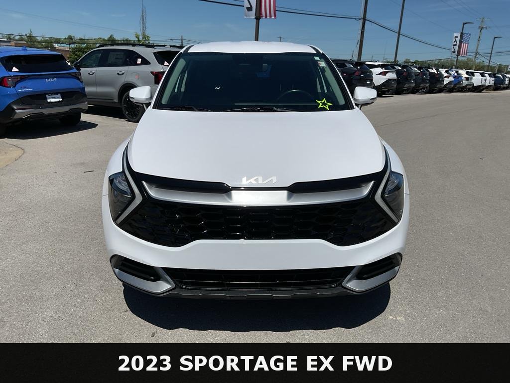 Certified Used 2023 Glacial White Pearl Kia EX image 3