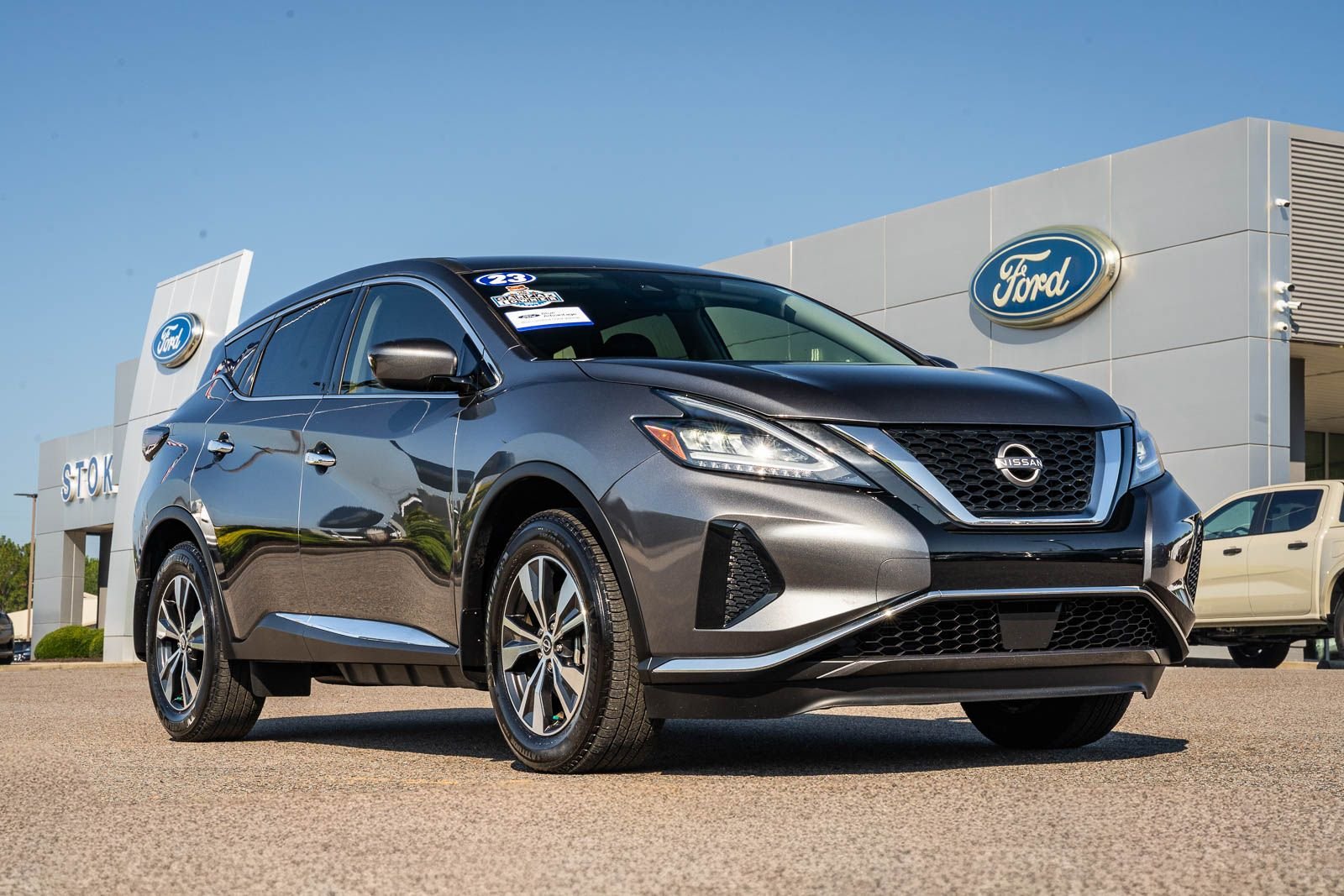 Certified Used 2023 Gun Metallic Nissan S image 1