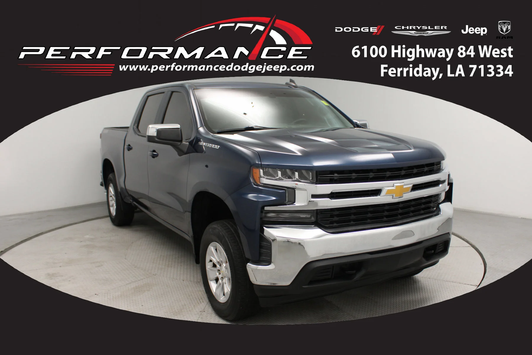 Used 2020 Northsky Blue Metallic Chevrolet 4WD Crew Cab 147 LT image 1