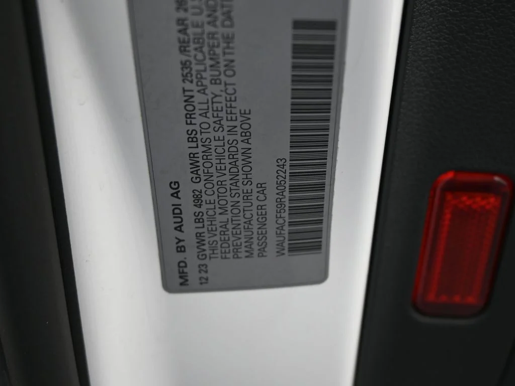 Used 2024 Glacier White Metallic Audi 45 S line Premium Plus image 18