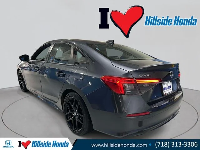 Certified Used 2023 Meteorite Gray Metallic Honda 2.0L 4D SPORT image 2