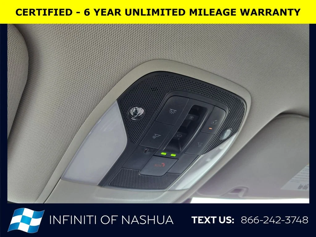 Certified Used 2023 White INFINITI LUXE image 30