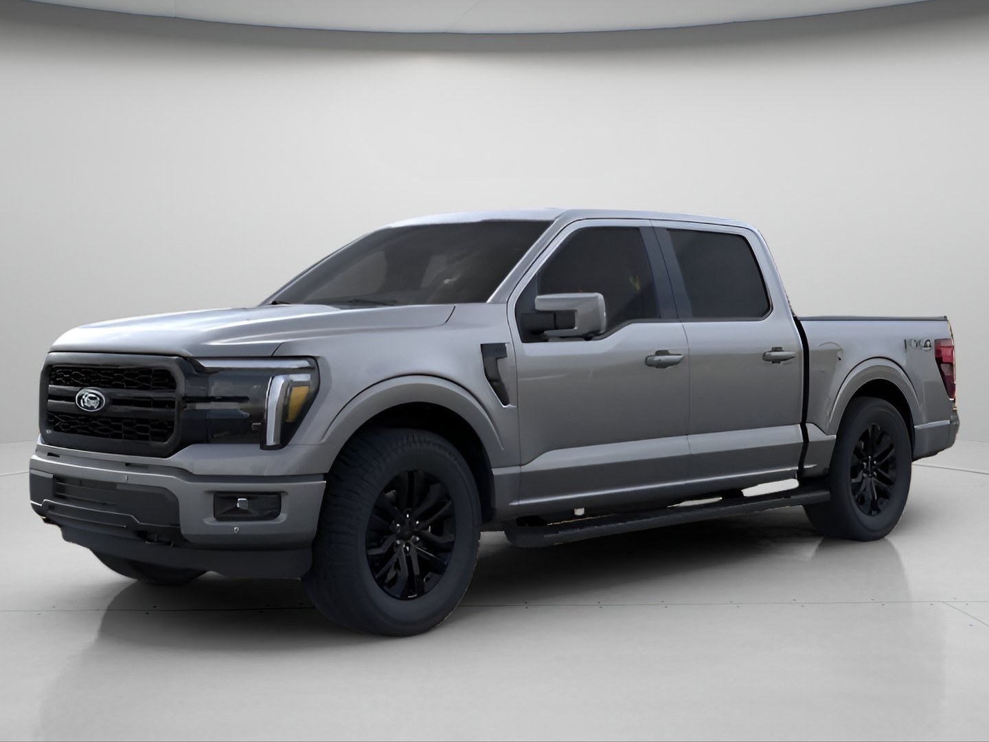 New 2026 Carbonized Gray Metallic Ford LARIAT image 1