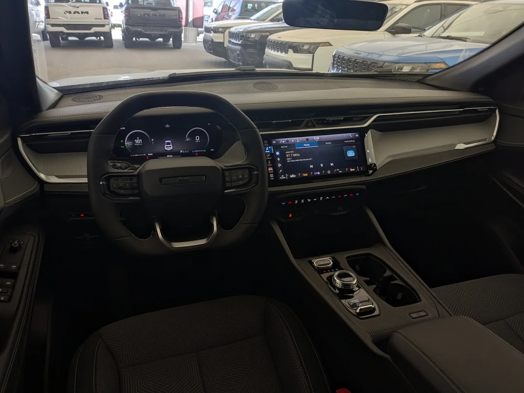 New 2026 Black Jeep Laredo - - 4x4 - 1.6L I-4 Turbo Hybrid - 12.3 Uconnect Display - Heated Seats/Steering & More! image 23