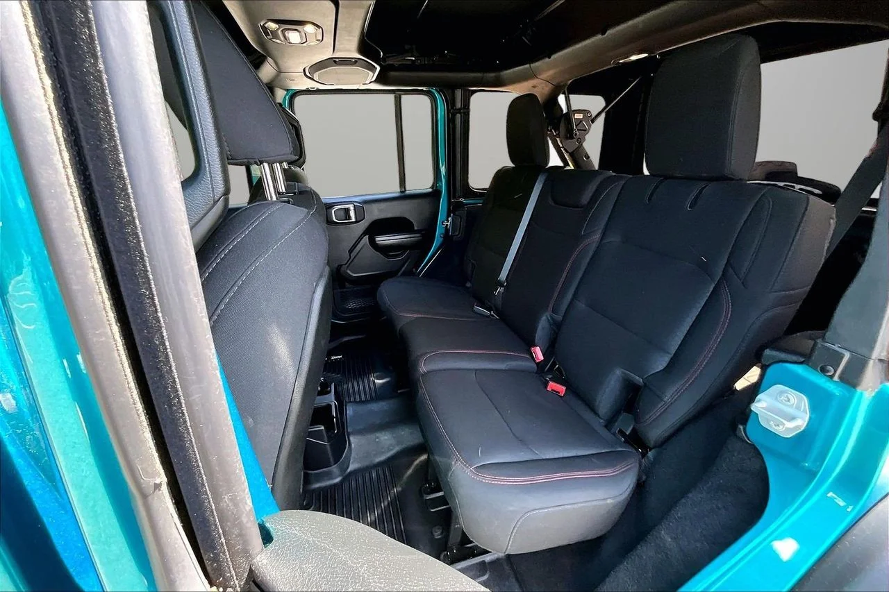 Certified Used 2020 Teal Jeep Rubicon image 21