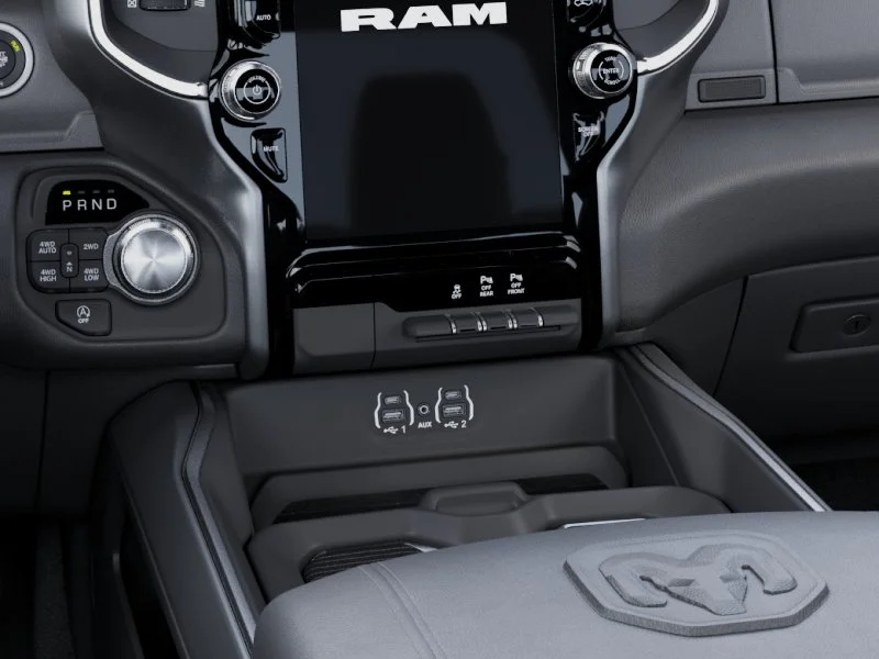 New 2027 Diamond Black Crystal Pearl-Coat Exterior Paint RAM Laramie image 50