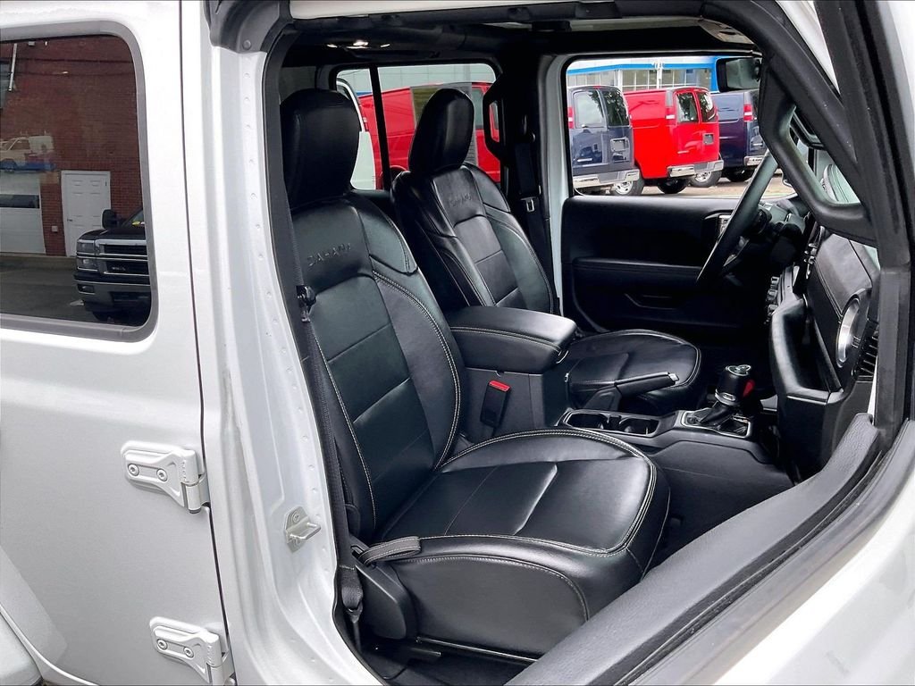 Used 2023 White Jeep Sahara 4xe image 11