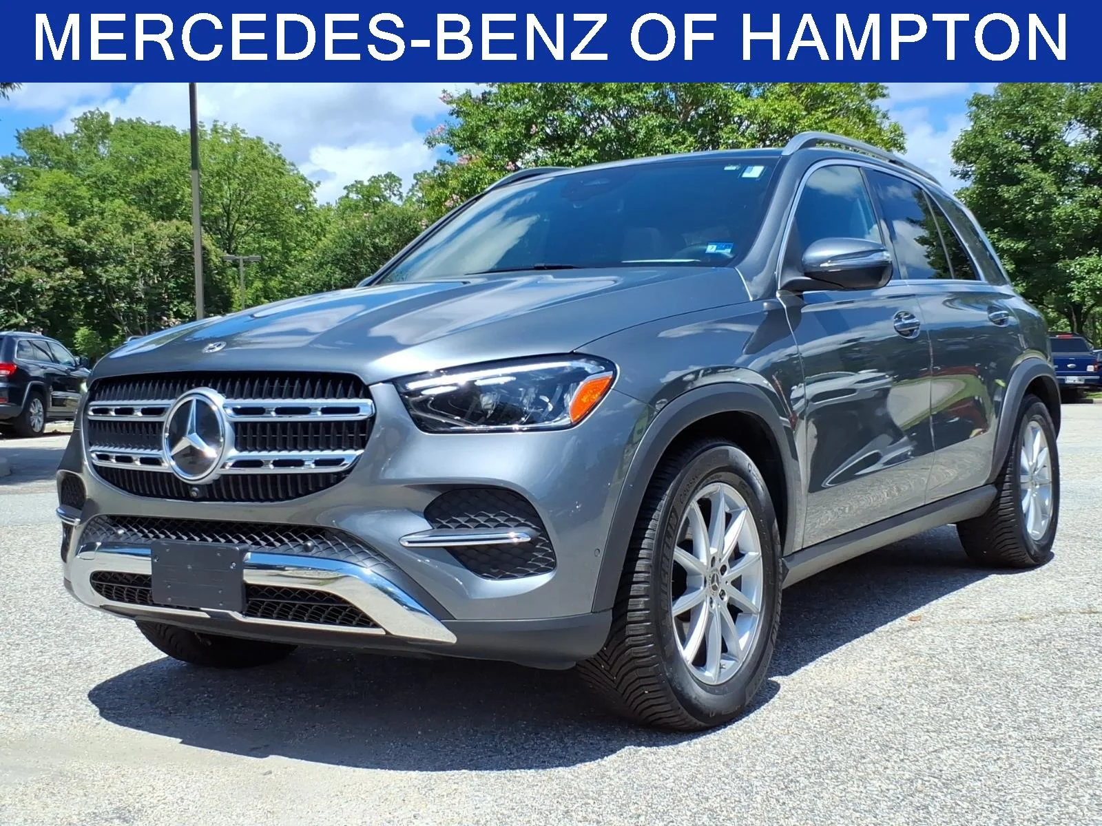 Certified Used 2026 Selenite Grey Metallic Mercedes-Benz GLE 350 image 1