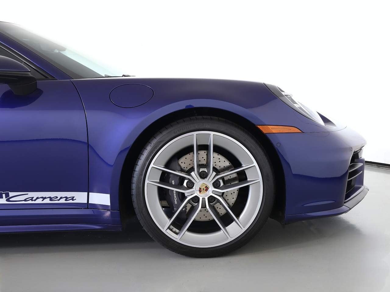 Certified Used 2025 Gentian Blue Metallic Porsche Carrera image 11