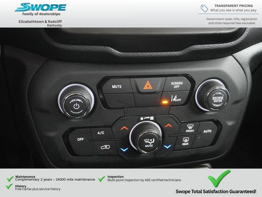 Used 2022 Colorado Red Clearcoat Jeep Sport image 22