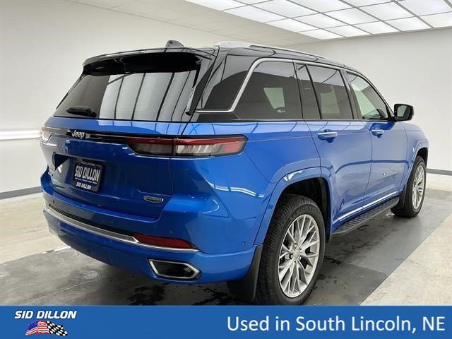 Used 2023 Hydro Blue Pearlcoat Jeep Summit image 4
