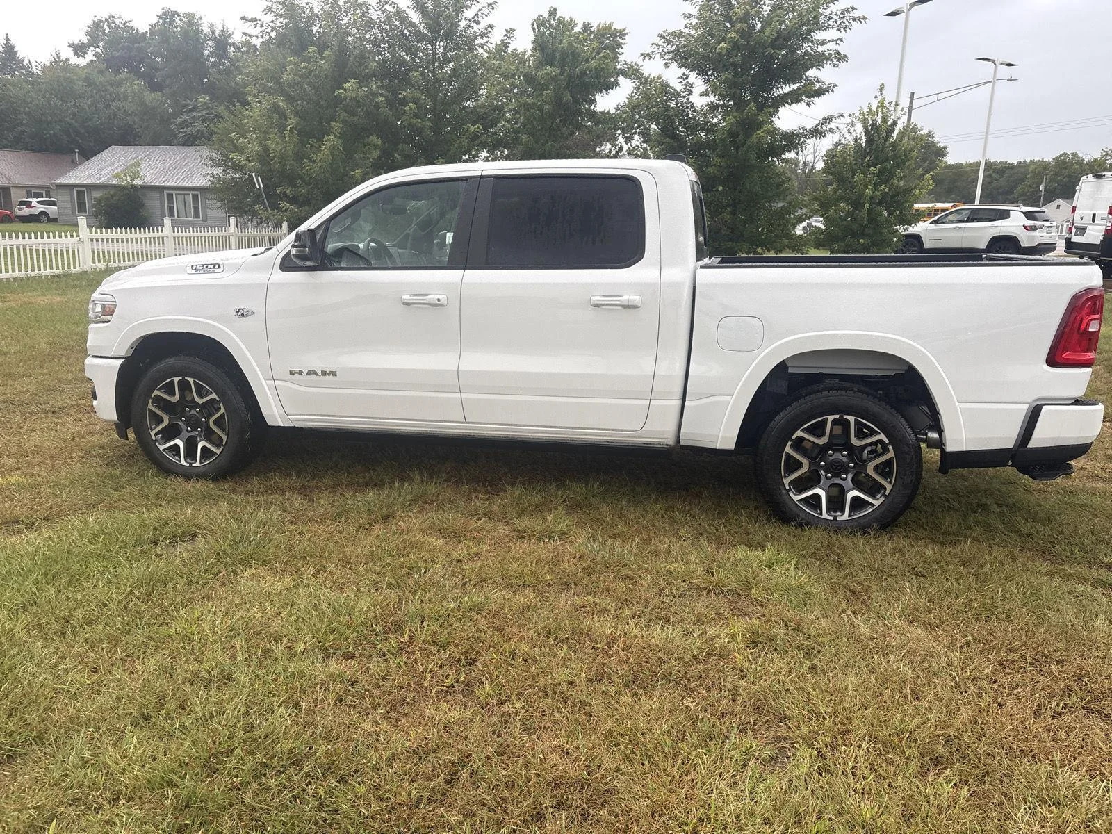 New 2026 Bright White Clearcoat Ram Laramie image 8