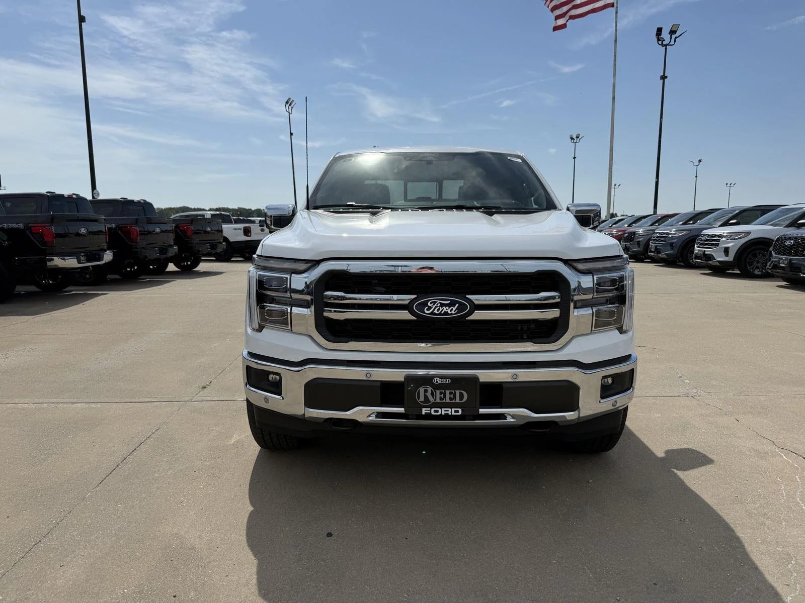 New 2026 Oxford White Ford Lariat® image 3