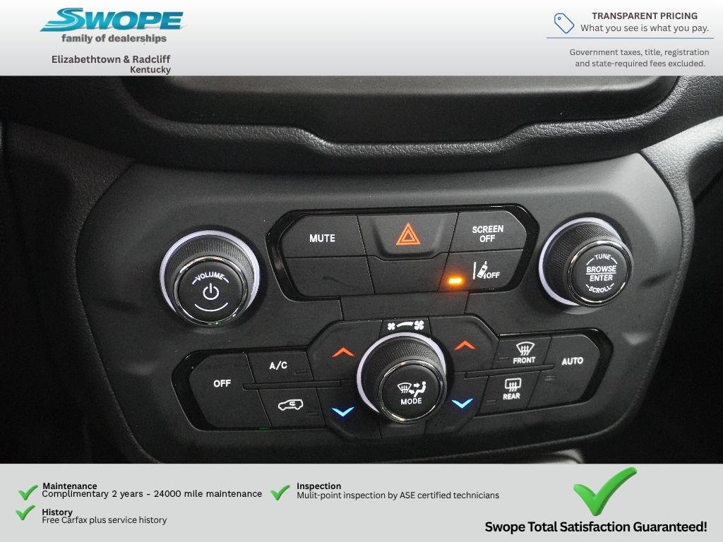 Used 2022 Colorado Red Clearcoat Jeep Sport image 22