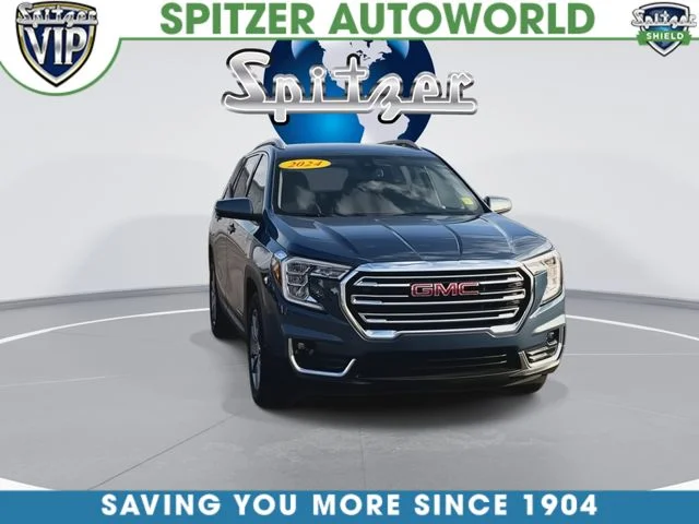 Used 2024 Blue GMC SLT image 3