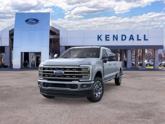 New 2026 Glacier Gray Metallic TriCoat Ford Lariat image 2