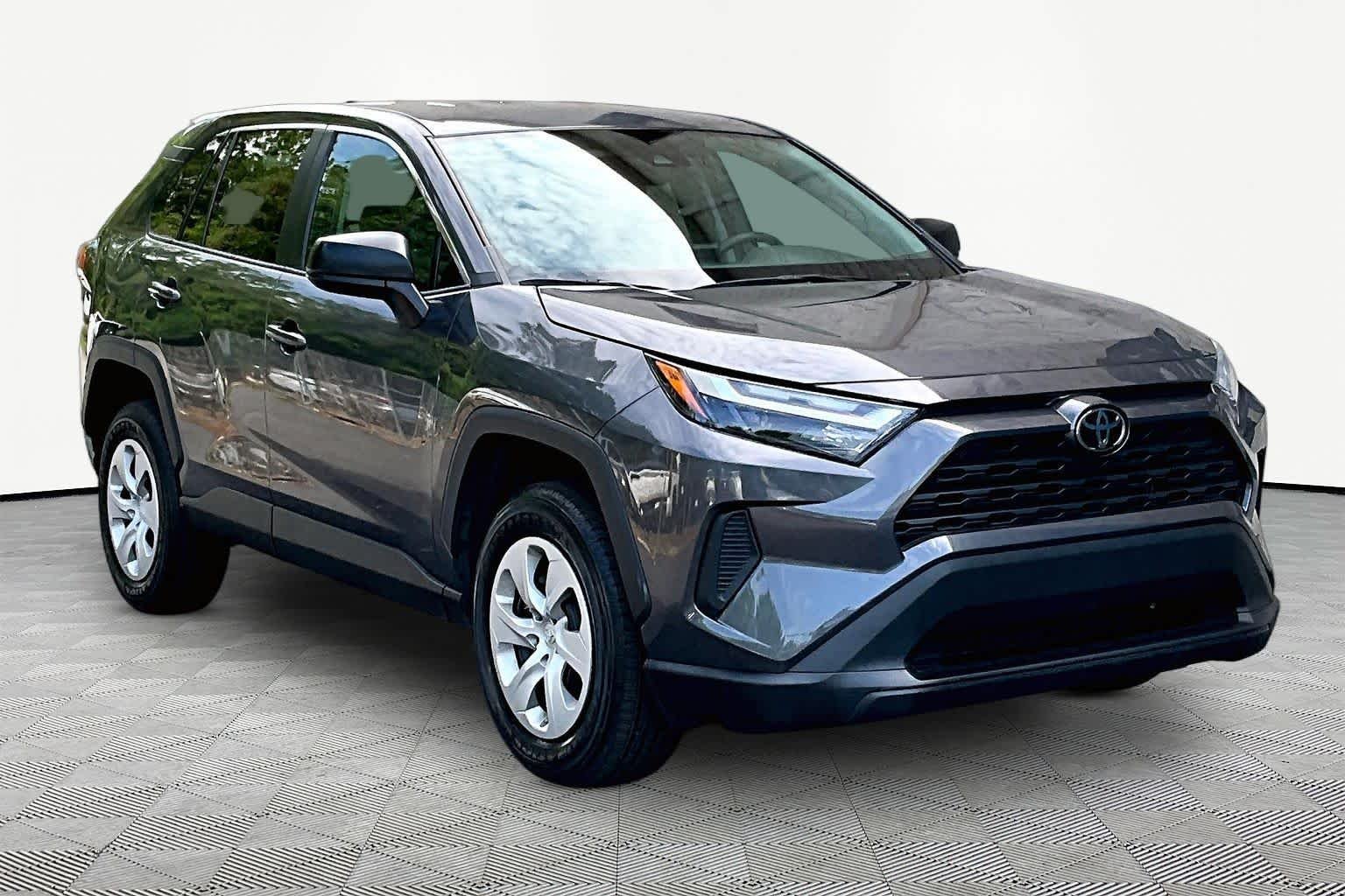 Used 2024 Magnetic Gray Metallic Toyota LE image 3