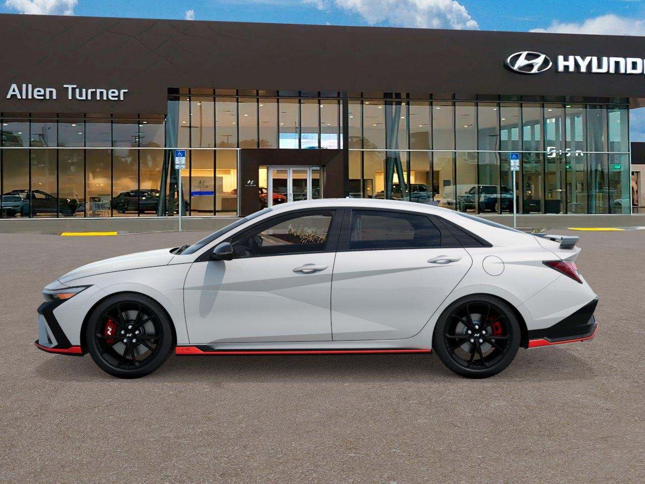 New 2026 Atlas White Hyundai Sedan image 3